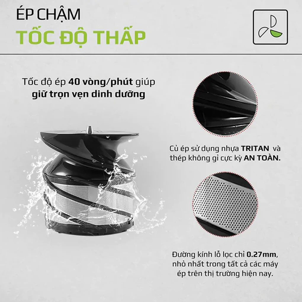 Máy Ép Chậm Olivo SJ210