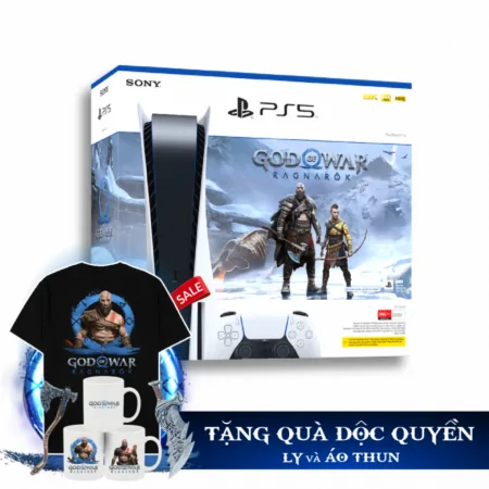 Bộ Máy Chơi Game Sony PS5 GOW Ragnarok ASIA-00436 1