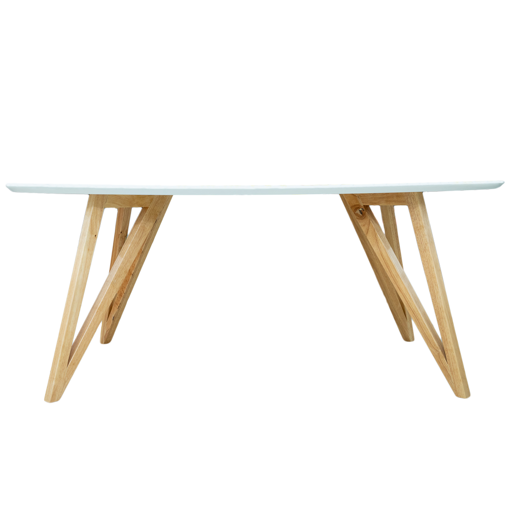 Bàn Ăn SPRING 1.8M NS9261 Trắng/Sồi 4