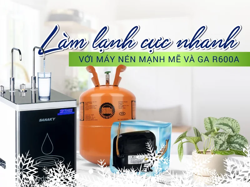 Máy Lọc Nước Nóng Lạnh Sanaky VH-102HP 11 Lõi 5