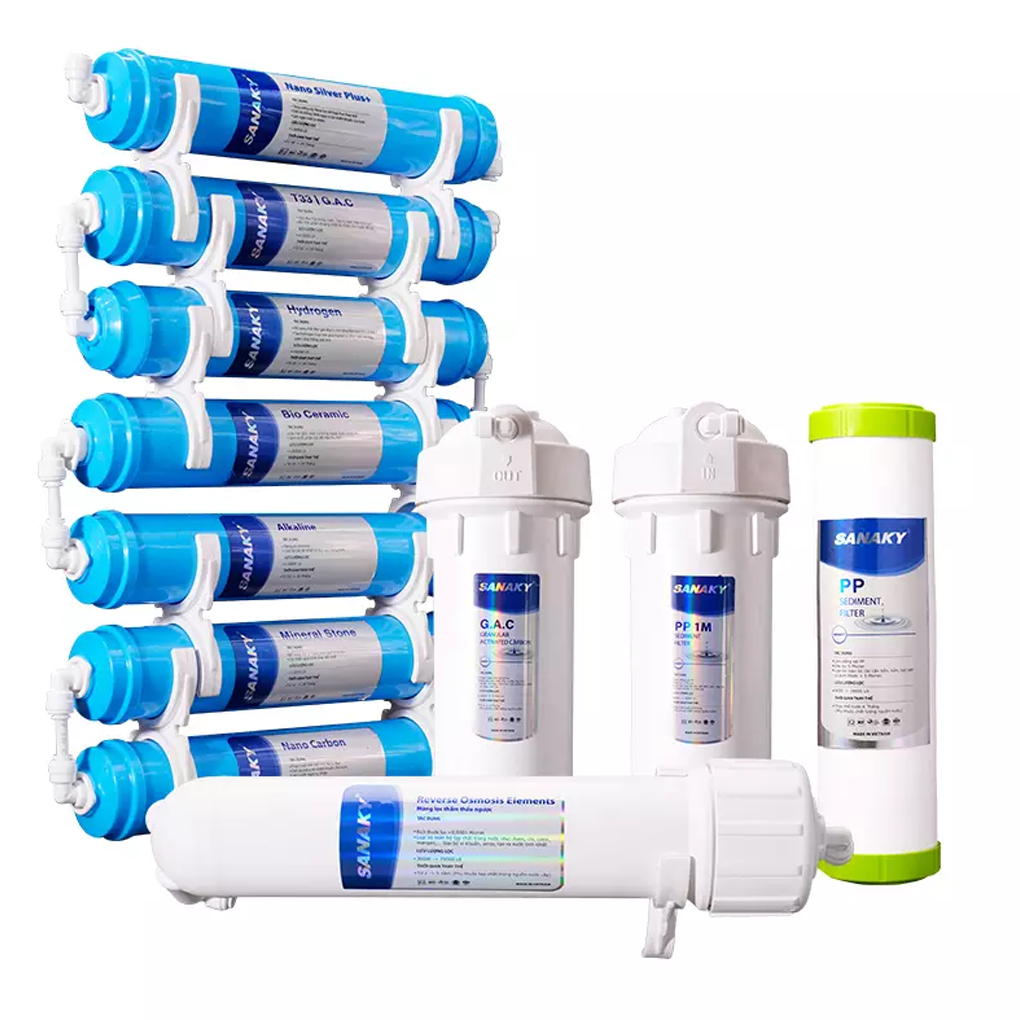 Máy Lọc Nước Nóng Lạnh Sanaky VH-202HY 11 Lõi 2