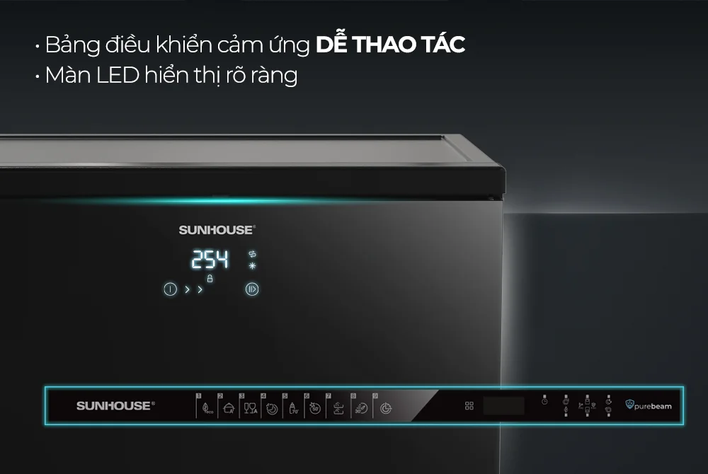 Máy Rửa Bát Sunhouse SHB8615SEB