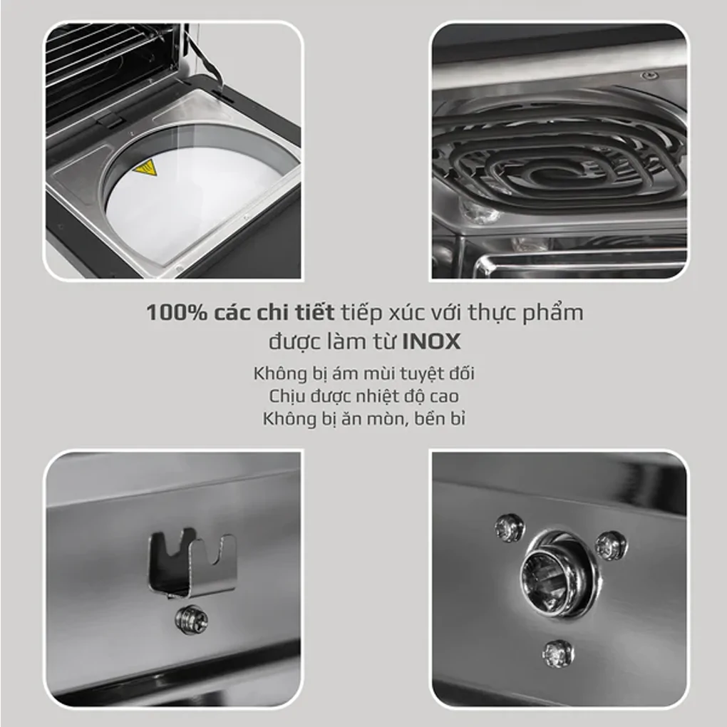 Nồi Chiên Không Dầu Olivo AF15 14