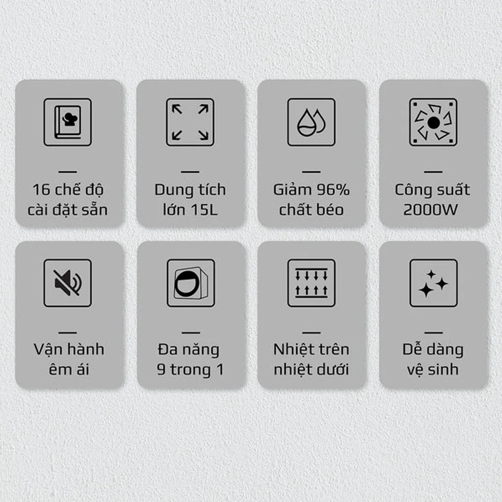 Nồi Chiên Không Dầu Olivo AF15 1