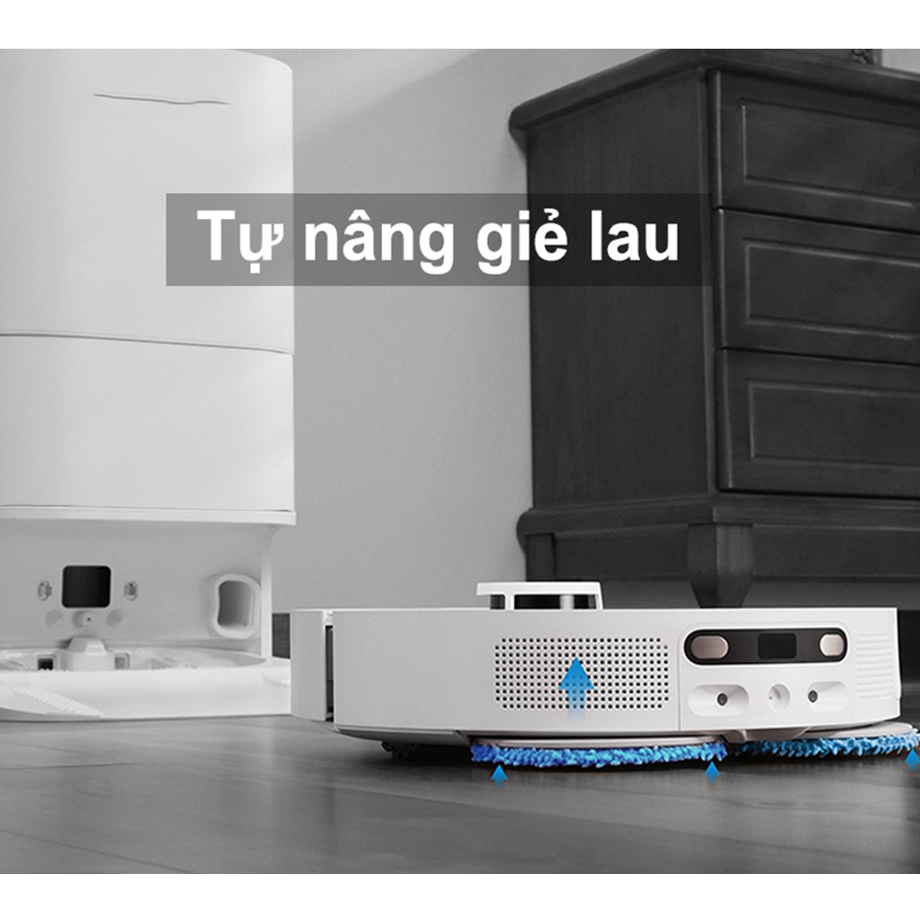 Robot Hút Bụi Lau Nhà, Tự Động Giặt Giẻ Lau Dreame L10 Ultra 7