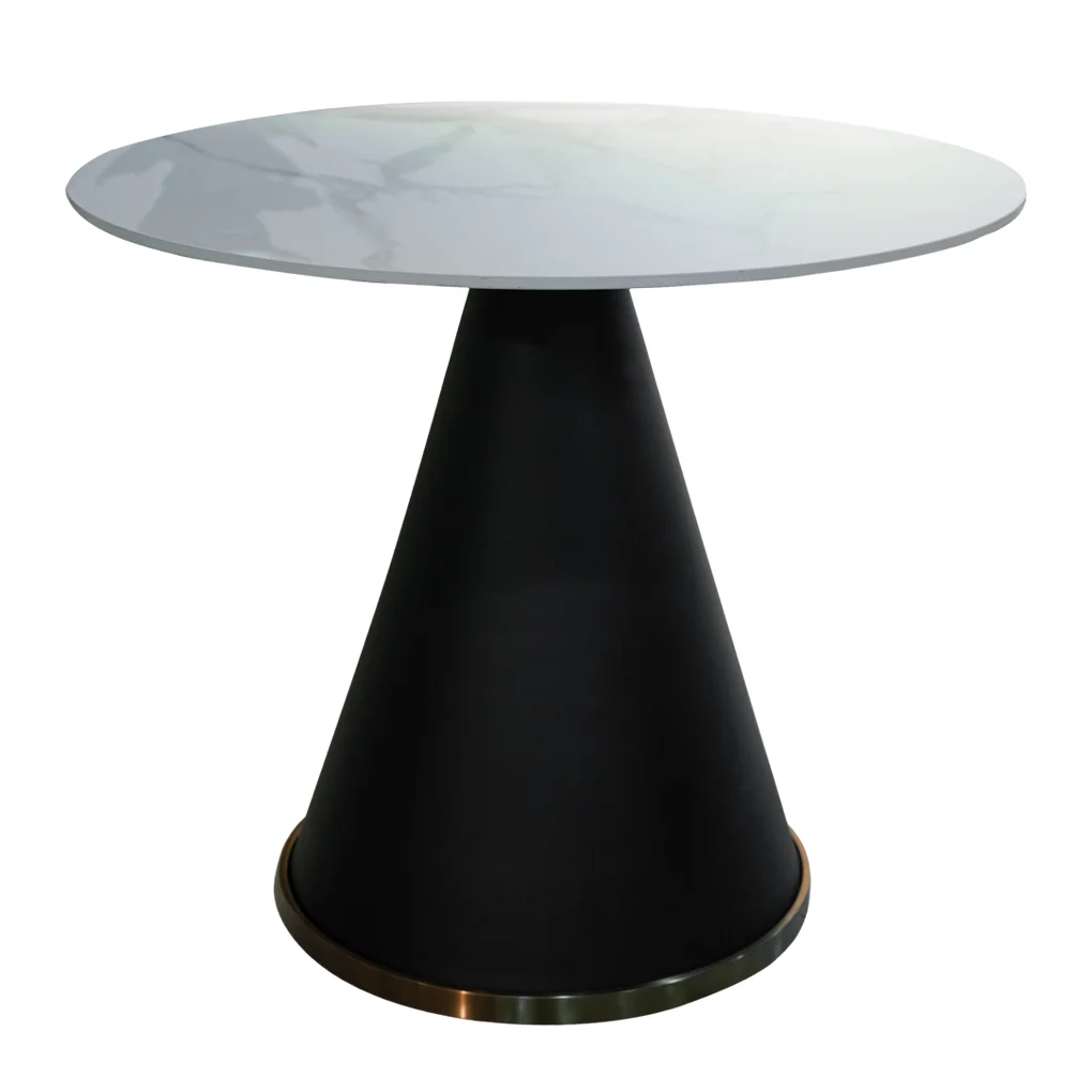 Simplehome Bàn Ăn Tròn DT2123-900 Trắng 90cm