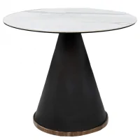 Bàn Ăn Tròn DT2123-1000 Trắng 100cm