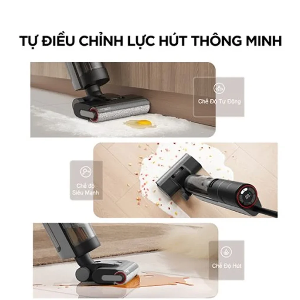 Máy Hút Bụi Lau Sàn Thông Minh, Loại Cầm Tay Dreame H12 Pro 8