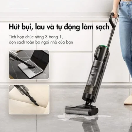 Máy Hút Bụi Lau Sàn Thông Minh, Cầm Tay Dreame M12 3