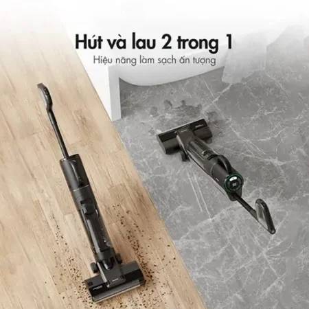 Máy Hút Bụi Lau Sàn Thông Minh, Cầm Tay Dreame M12 9