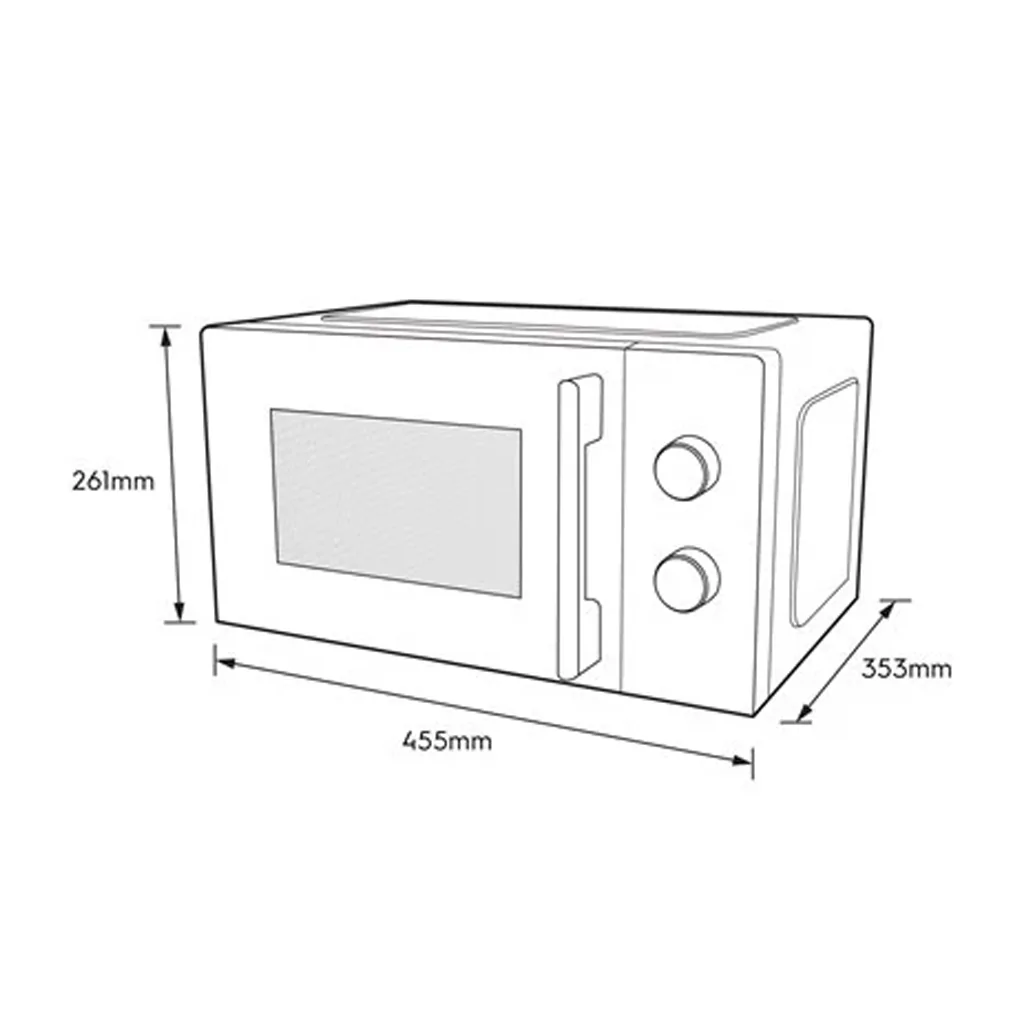Lò Vi Sóng Electrolux EMM20K22W 20 Lít 5