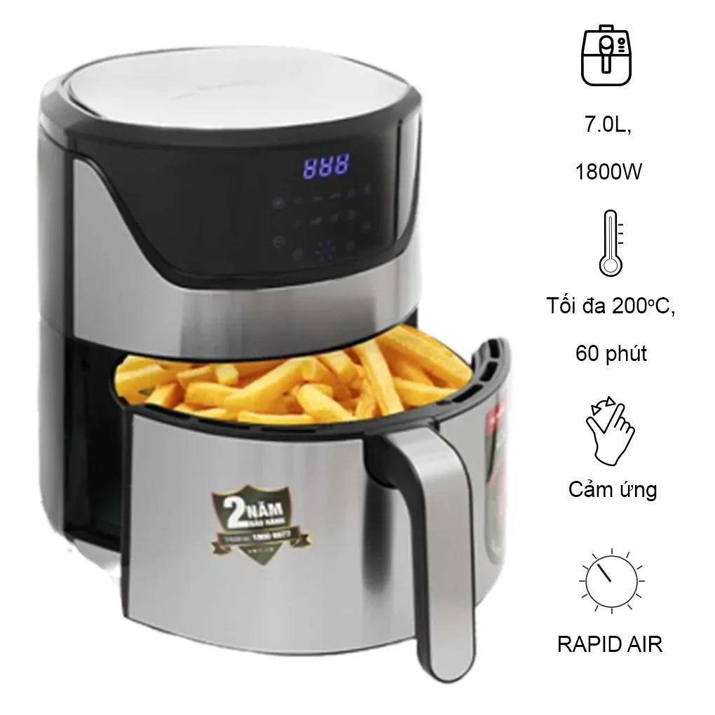 Nồi Chiên Nướng Không Dầu Magic Eco AC-122