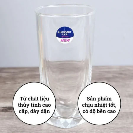 Ly Cao Thủy Tinh Luminarc Eiffel 350ml 0