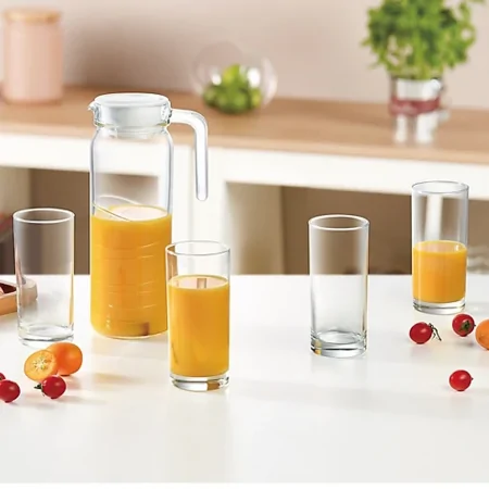 Bộ Bình Ly Thủy Tinh Luminarc Dona Circle Amsterdam 5 Món 2