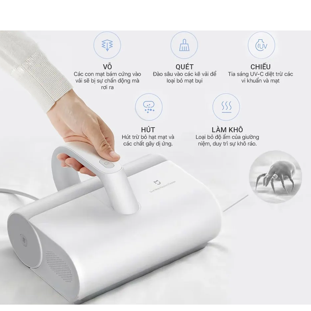 Máy Hút Bụi Diệt Khuẩn UV Xiaomi Mijia MJCMY01DY 5