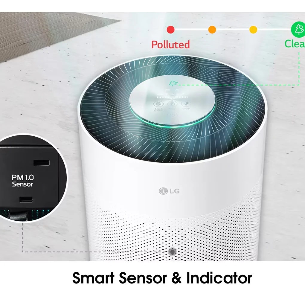 Máy Lọc Không Khí LG Puricare 360 Hit AS60GHWG0 10