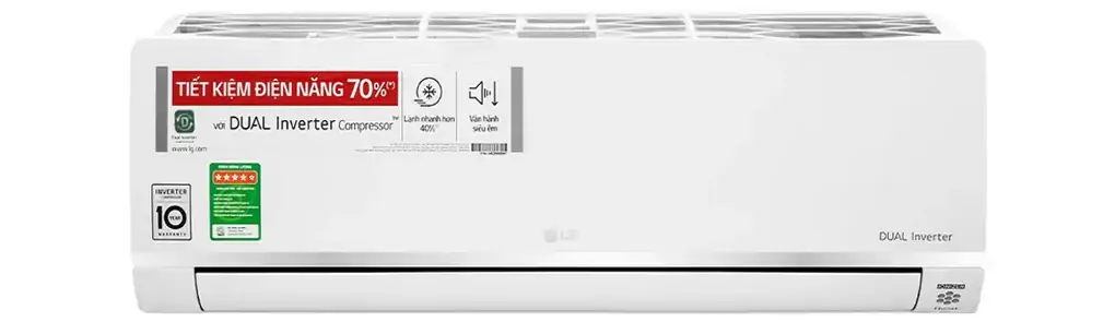 Máy Lạnh LG Inverter 1 Hp V10API1 (PM 2.5 filter)