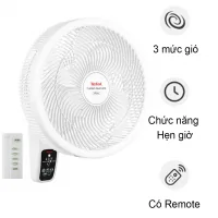 Quạt Treo Tefal Turbo Silence Plus VH687690 - Trắng Cánh Trắng
