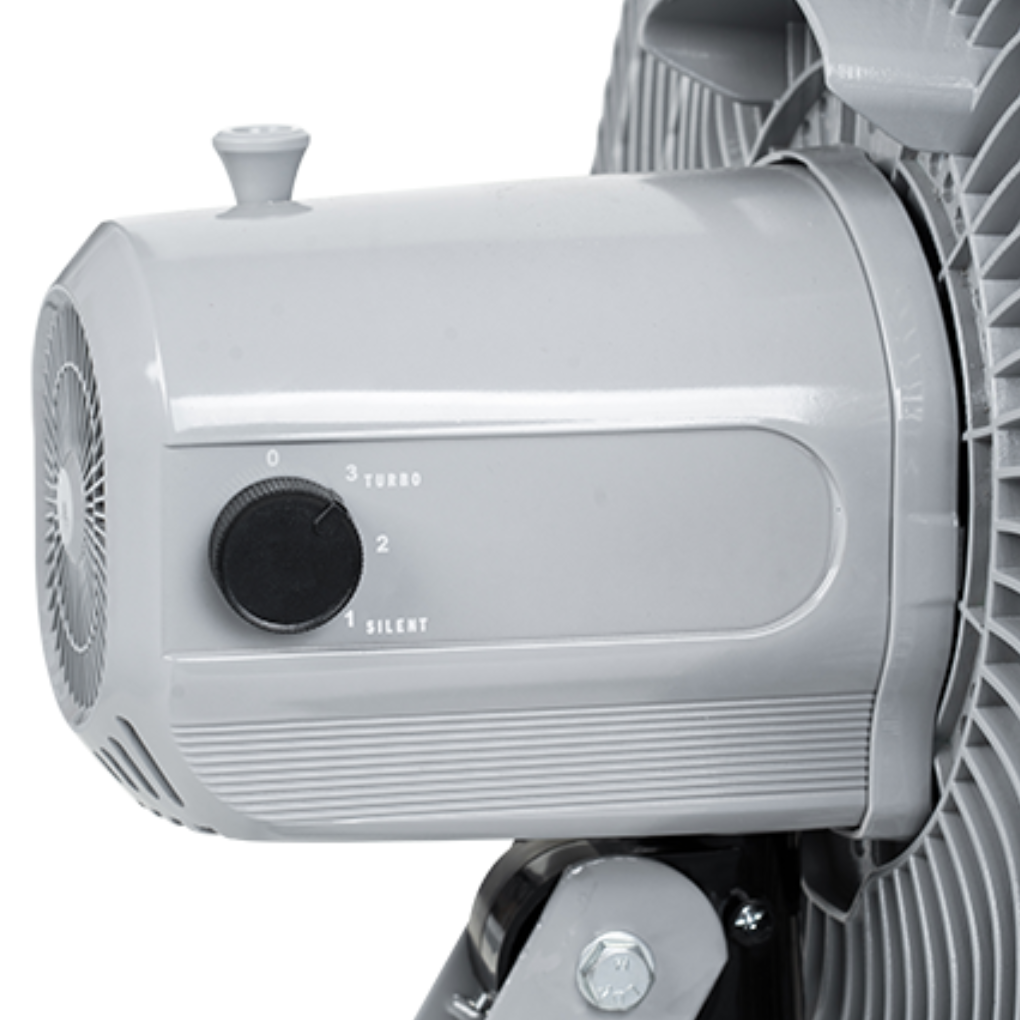 Quạt Sàn Tefal Turbo Silence Plus VH686790 - Xám Cánh Trắng 2