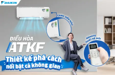 Máy Lạnh Daikin Inverter 1 Hp ATKF25XVMV/ARKF25XVMV 7
