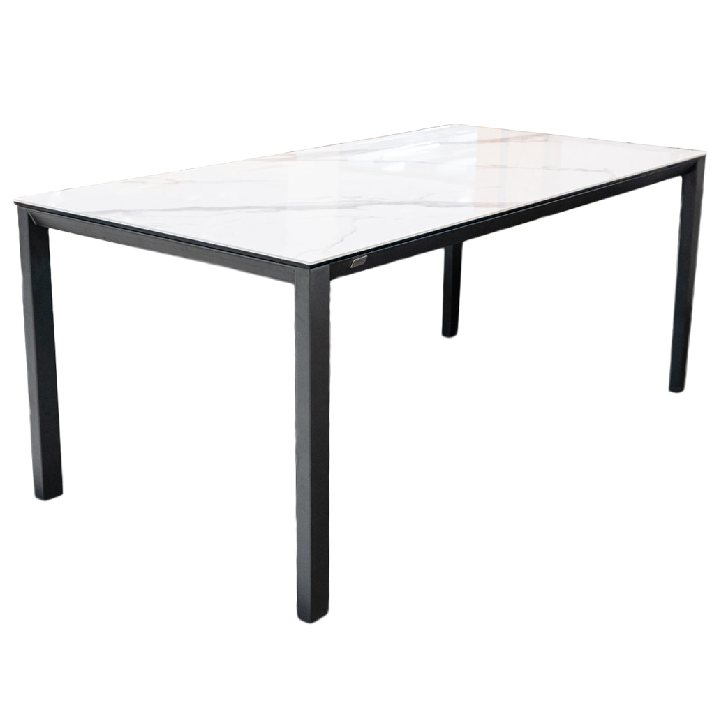 Bàn Ăn Grand T22981A-D Đen 1.8M 1