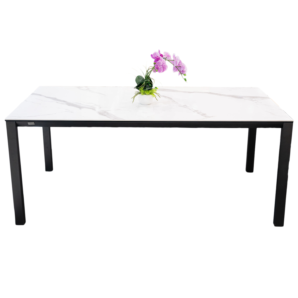 Bàn Ăn Grand T22981A-D Đen 1.8M 3