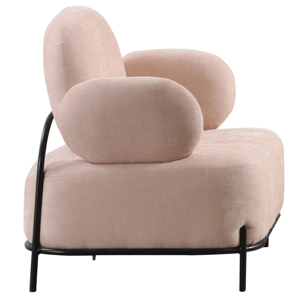 Sofa 1 Chỗ Pinky D-008 Hồng 3