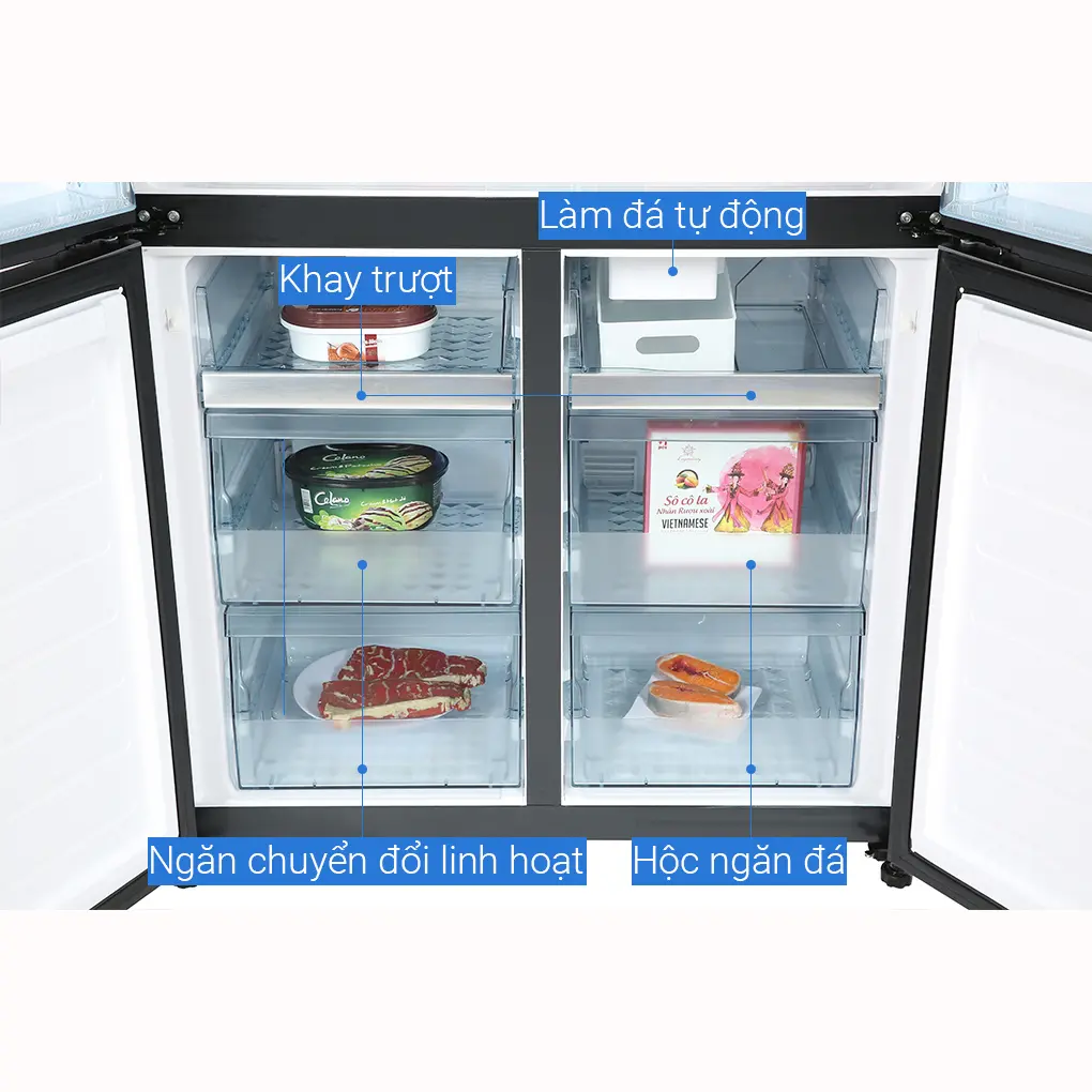 Tủ Lạnh Hitachi Inverter 569 Lít R-WB640PGV1 GMG 6