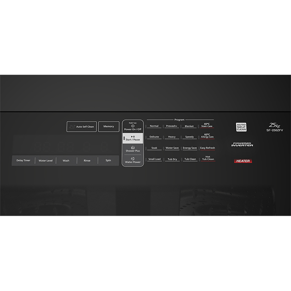 Máy Giặt Hitachi Inverter 25 Kg SF-250ZFVAD SS 4