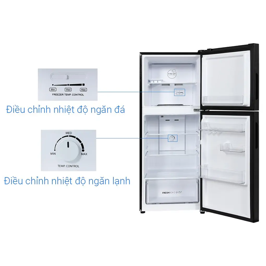 Tủ Lạnh Aqua Inverter 189 lít AQR-T220FA (FB) 6