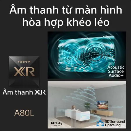 Google Tivi Sony OLED 4K 65 Inch XR-65A80L 0