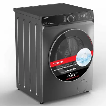 Máy Giặt Sấy Toshiba Inverter 10.5/7 Kg TWD-BM115GF4V(SK) 0