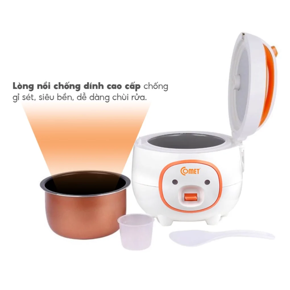 Nồi Cơm Điện Comet CM8006 0.8 Lít 4