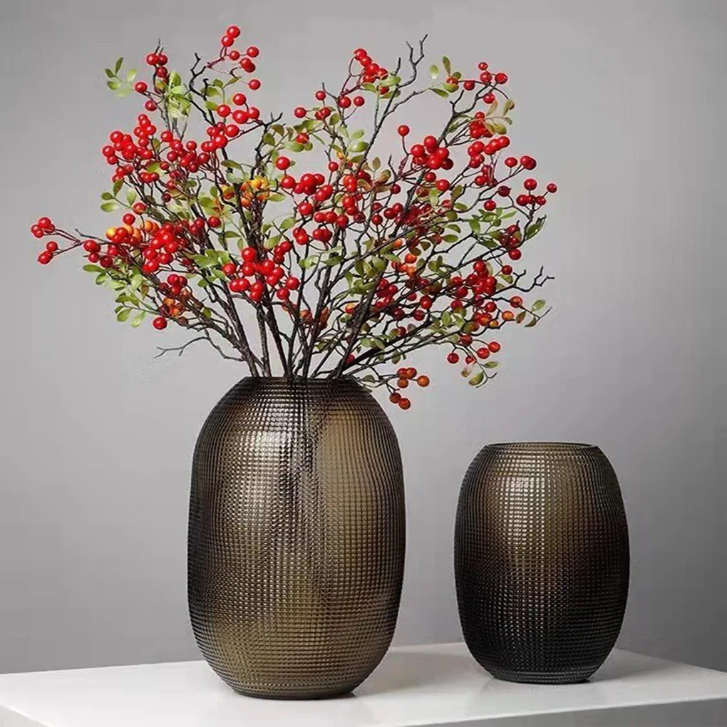 Bình Hoa Thủy Tinh ECOFJ11 Nâu Loại Nhỏ