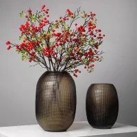 Bình Hoa Thủy Tinh ECOFJ11 Nâu Loại Nhỏ