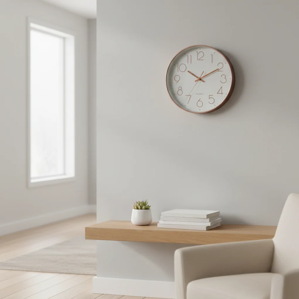 Đồng Hồ Treo Tường ECOCL202202 Vàng