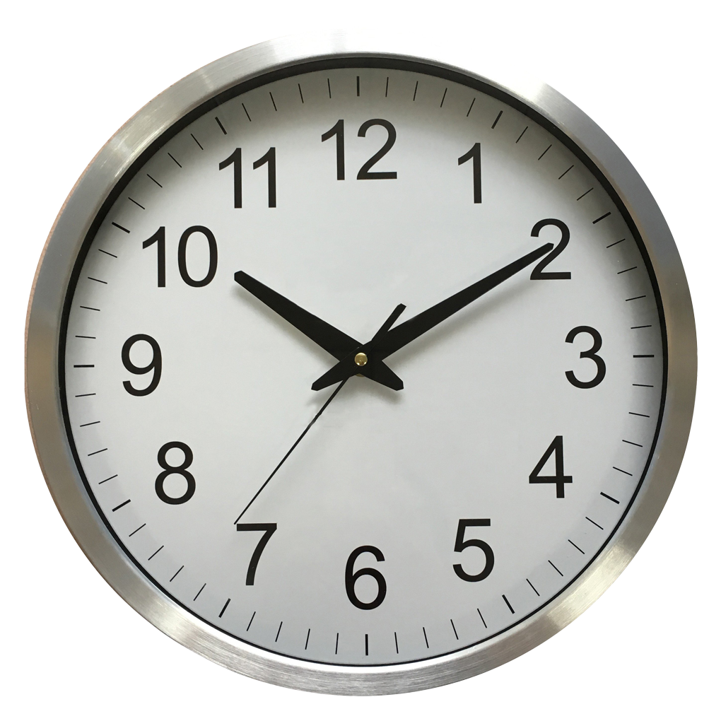 Đồng Hồ Treo Tường ECOCL202204 Bạc