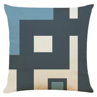 Gối Tựa Simplehome ECOPC202204 Xanh Xám