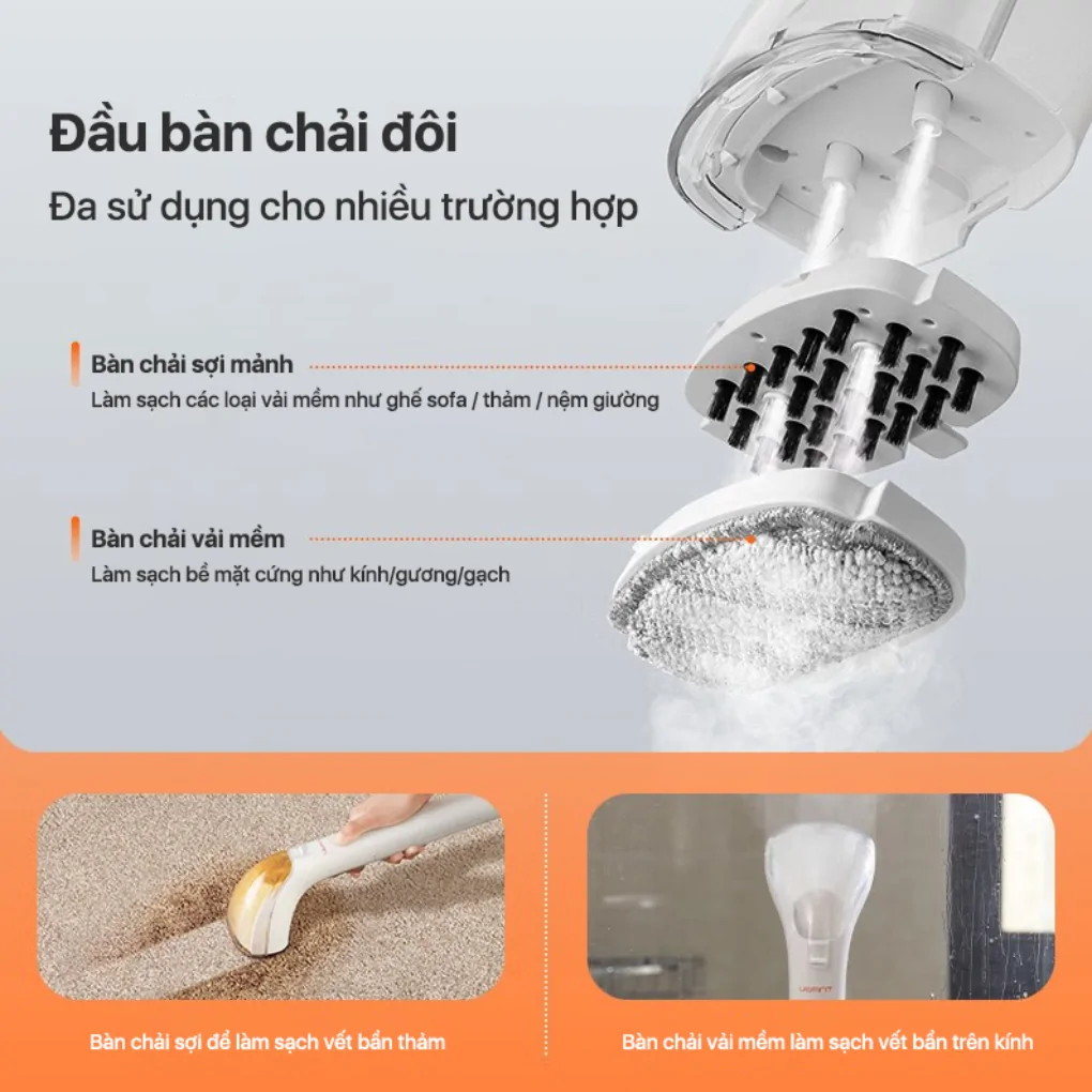 Máy Giặt Sofa, Nệm, Thảm Cầm Tay Uwant B200 13