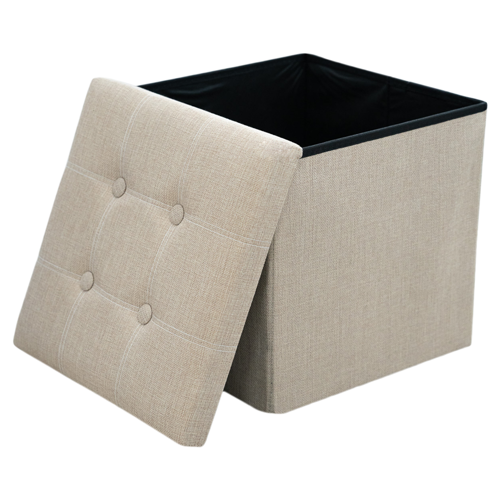 Ghế Hộp Vải ECOSS5 Nâu Nhạt 2