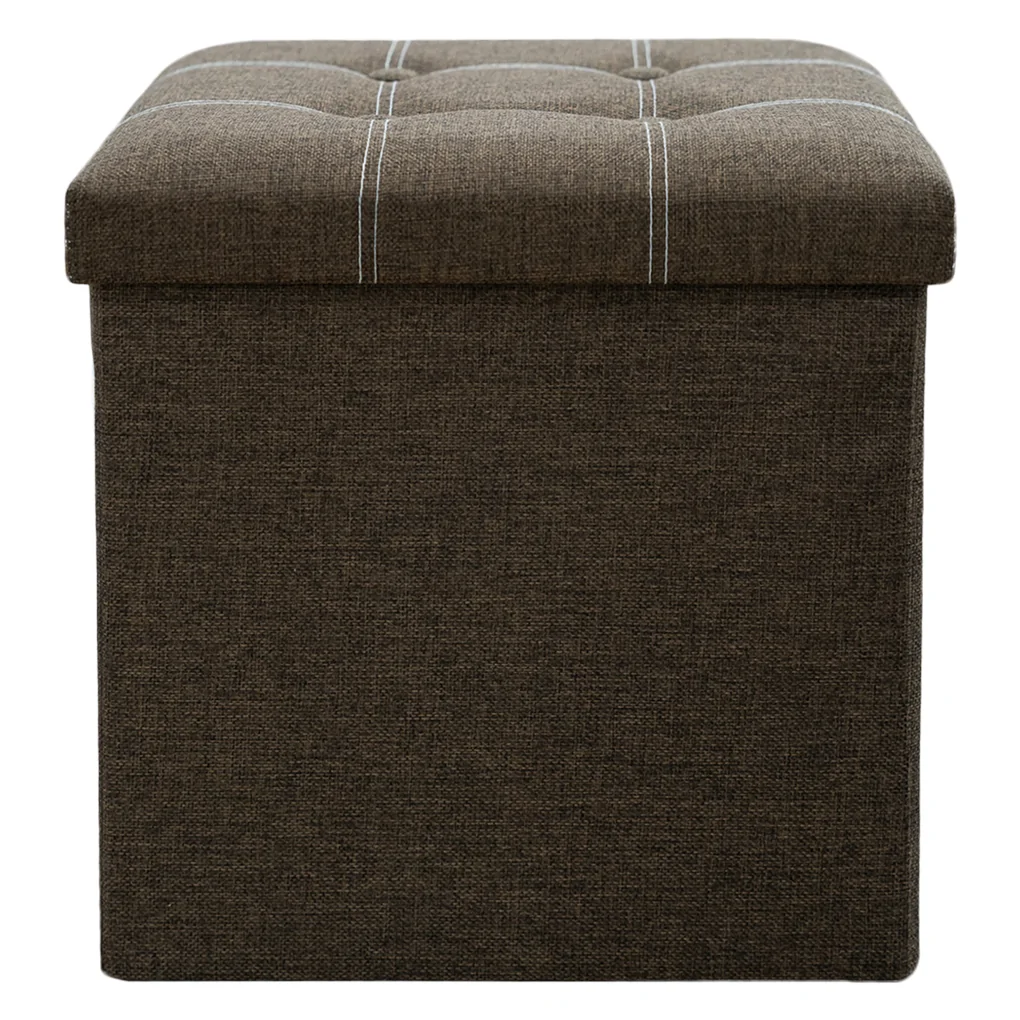 Ghế Hộp Vải ECOSS6 Nâu Đậm