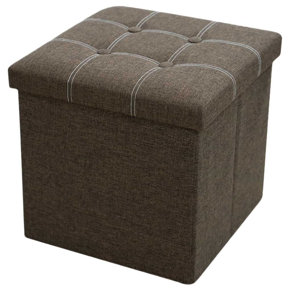 Ghế Hộp Vải ECOSS6 Nâu Đậm 1