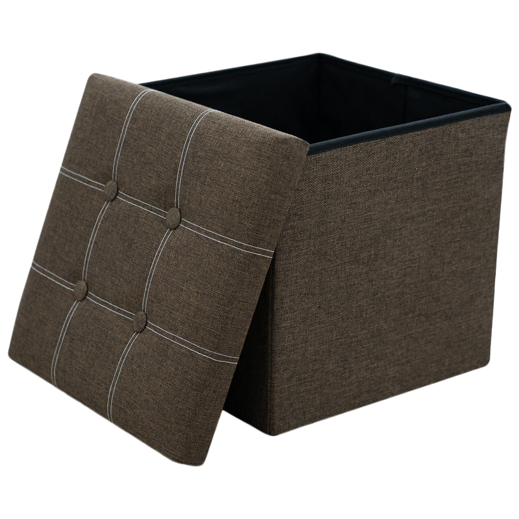 Ghế Hộp Vải ECOSS6 Nâu Đậm 2