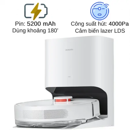 Máy Hút Bụi Xiaomi Robot Vacuum X10 EU (BHR6068EU) 0