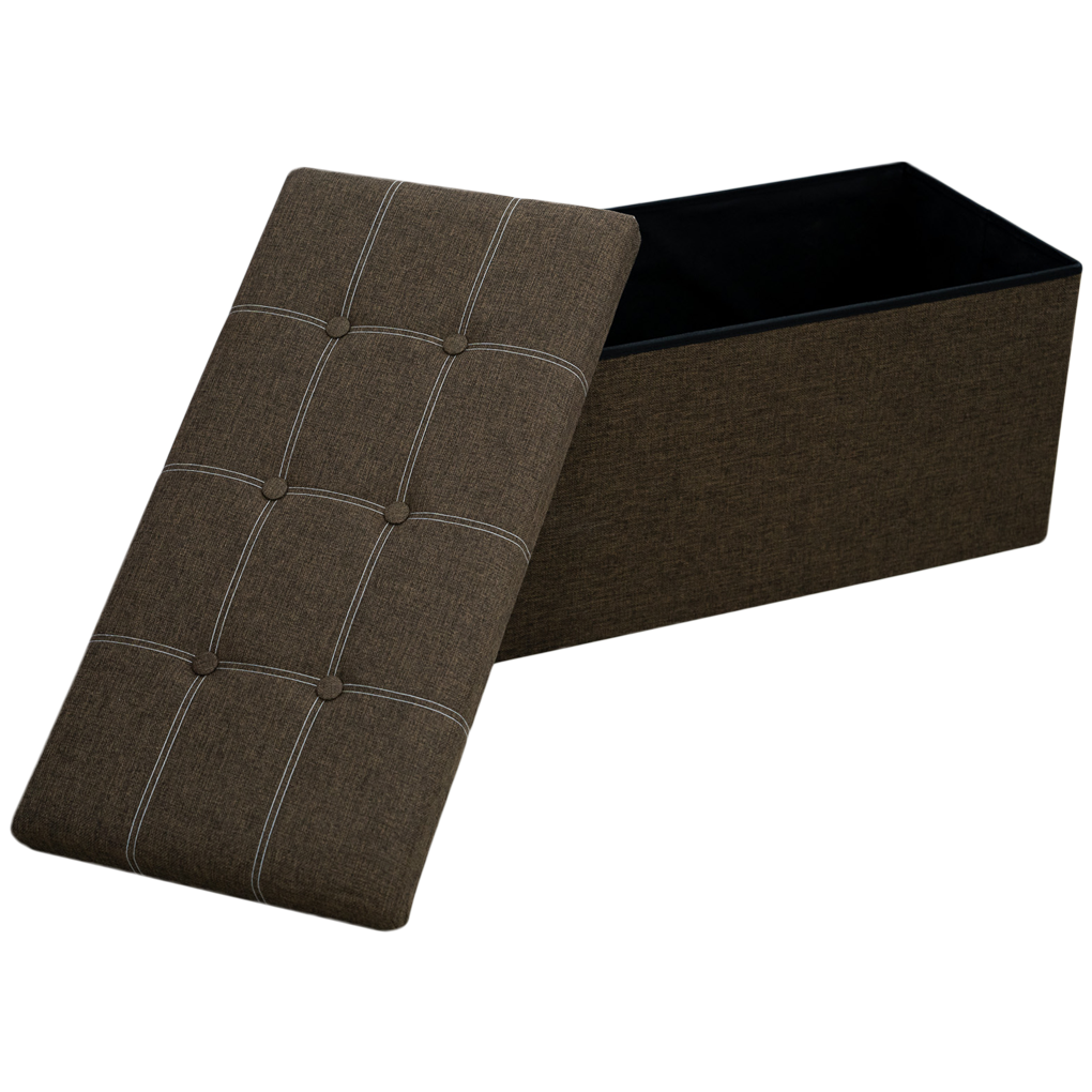 Ghế Hộp Vải ECOSS3 Nâu Đậm 1