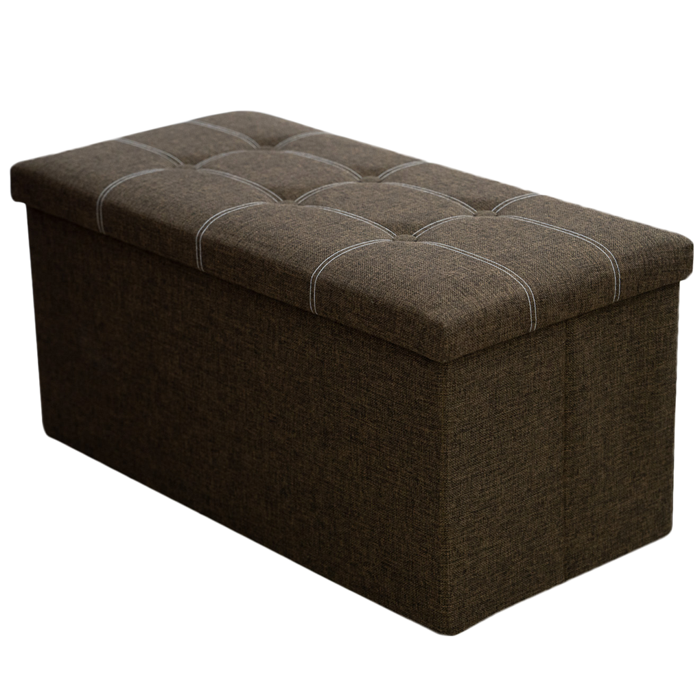 Ghế Hộp Vải ECOSS3 Nâu Đậm 3