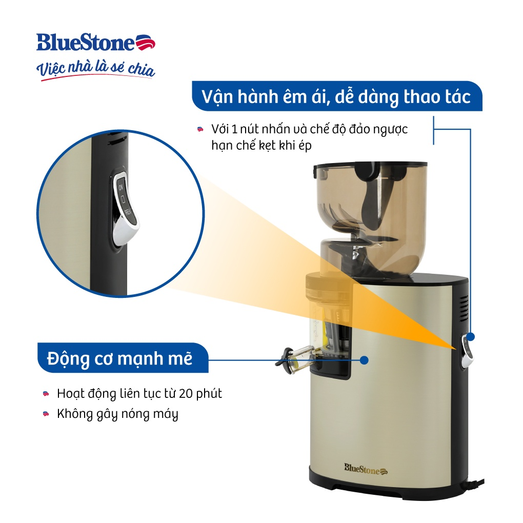 Máy Ép Chậm Bluestone SJB-6578 2