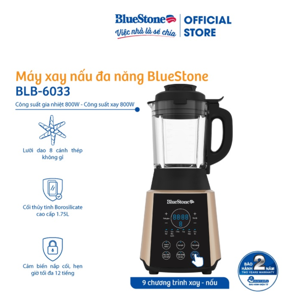 Máy Xay Nấu Đa Năng Bluestone BLB-6033 2