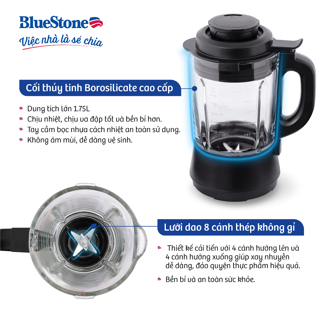 Máy Xay Nấu Đa Năng Bluestone BLB-6033 5