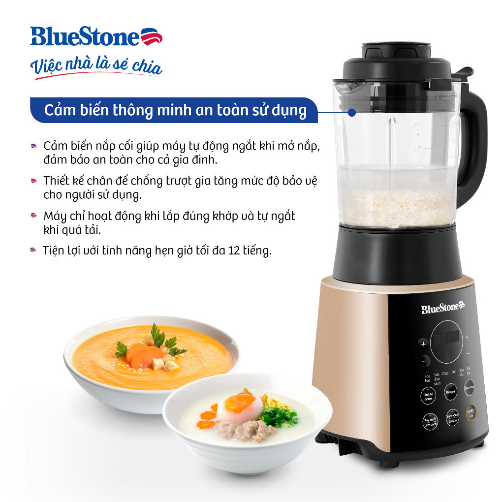 Máy Xay Nấu Đa Năng Bluestone BLB-6033 7